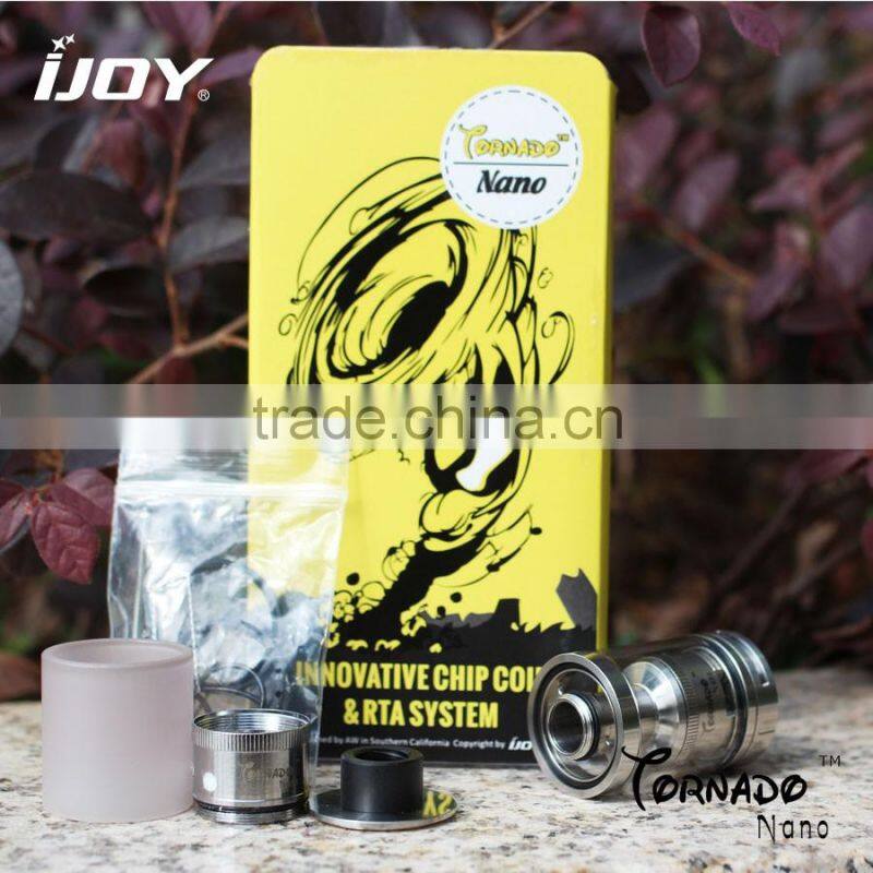 Wholesale Authentic IJOY Tornado Nano 4ml RTA with Top Filling System