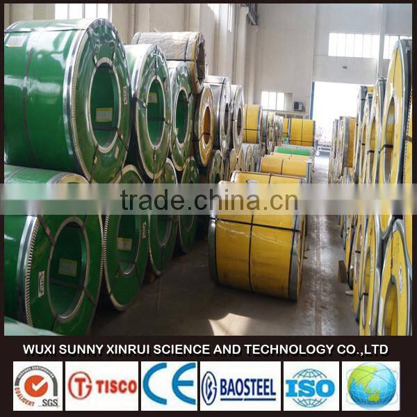 2B finish 321 stainless steel coil price list