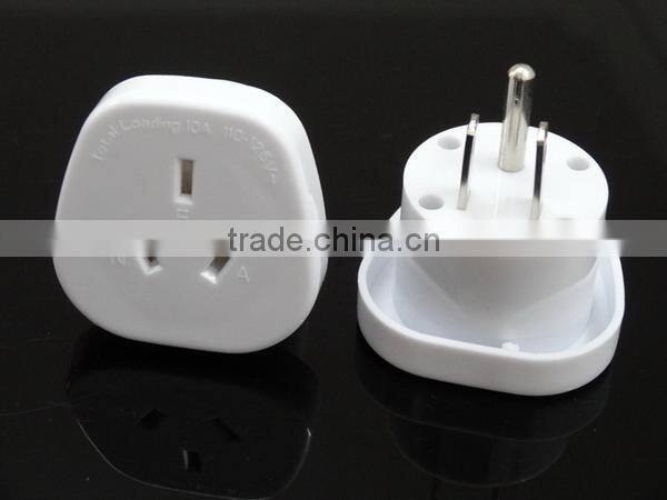 SAA Approved US Japan Type B to Australia/New-zealand/China Type I plug travel adapter converter