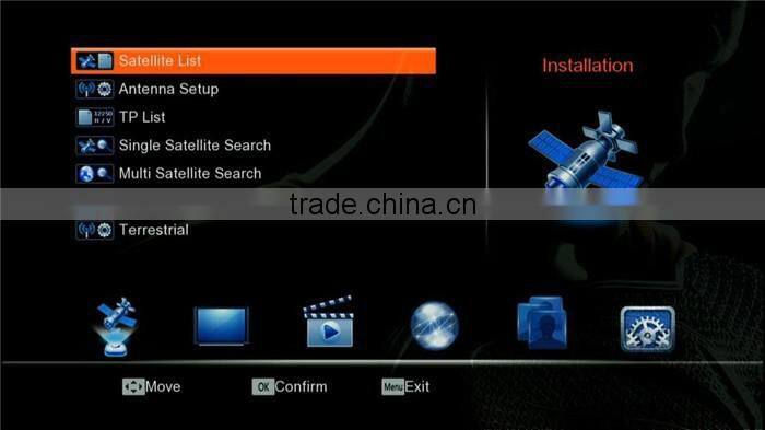 New Openbox V8 combo satellite tv receiver digital satellite receiver technosat satellite receiver