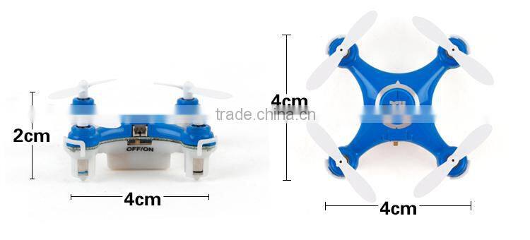 2015 Hot sale 4 ch 2.4 G 3D flip nano quadcopter r c helicopter with 6-Axis Gyro VS CX-10