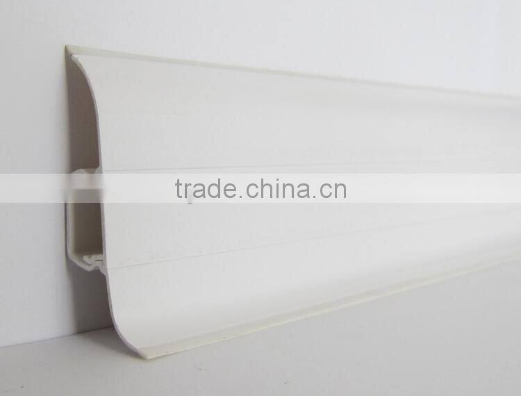 Longsun brand interior/exterior wall cladding pvc floor skirting