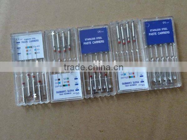120pcs endo files dental stainless steel screw post