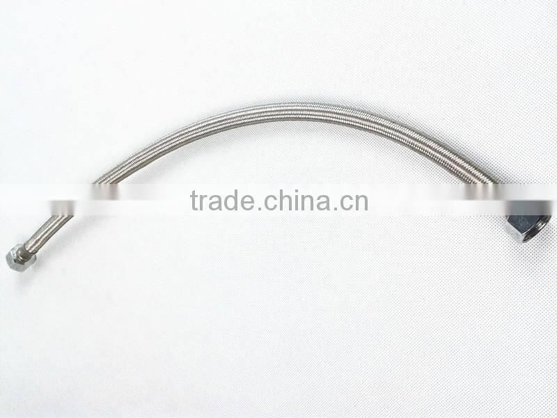 High Pressure Stainless Steel Braided PTFE Hose Assembly