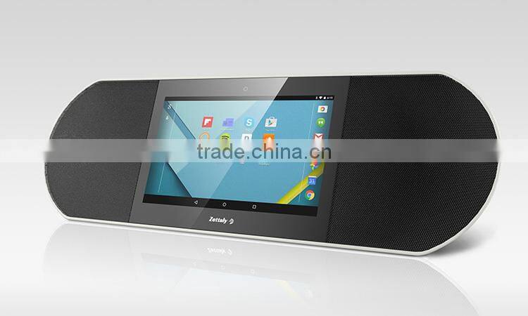 Zettaly-7 inch Android Smart Radio Soundpad 3(wifi,RK3128A,Quad core,1.6Ghz, 1GB DDR3,8GB nand, BT Slave, Lineout, Remote)