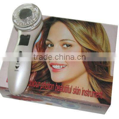 LW012 Best photon ultrasonic,ultrasonic face lift machine home use