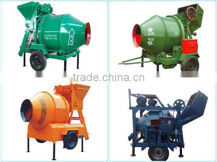Easy Movement China Mobile JZC Series Concrete Mixer for Sale