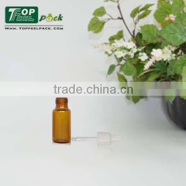 PD03 Cosmetic Glass Dropper Bottle 3ml 5ml 10ml