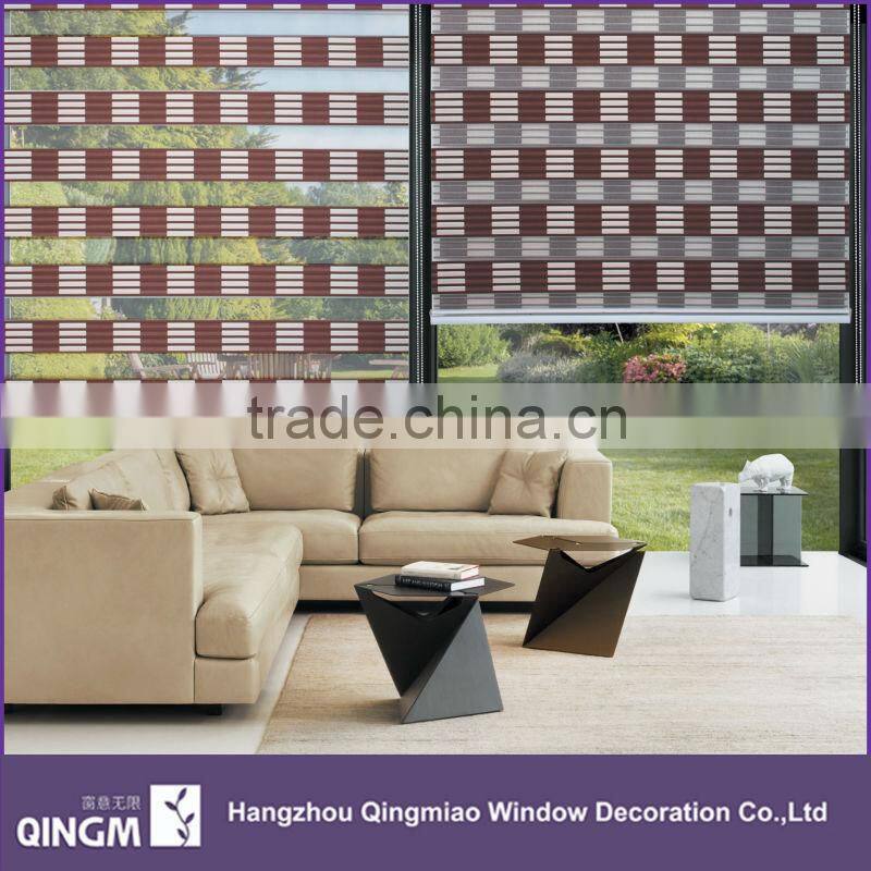 Korea Style Roller Type Folding Zebra Blinds