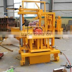 QT40-3C Mini building machine Manul Cement Brick Making Machine
