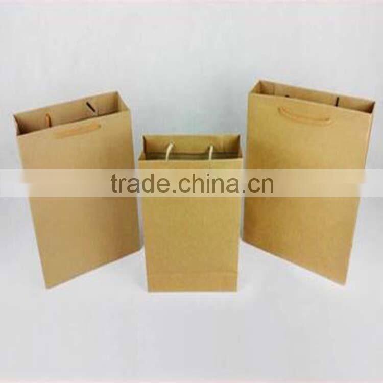High quality custom brown Kraft paper bag
