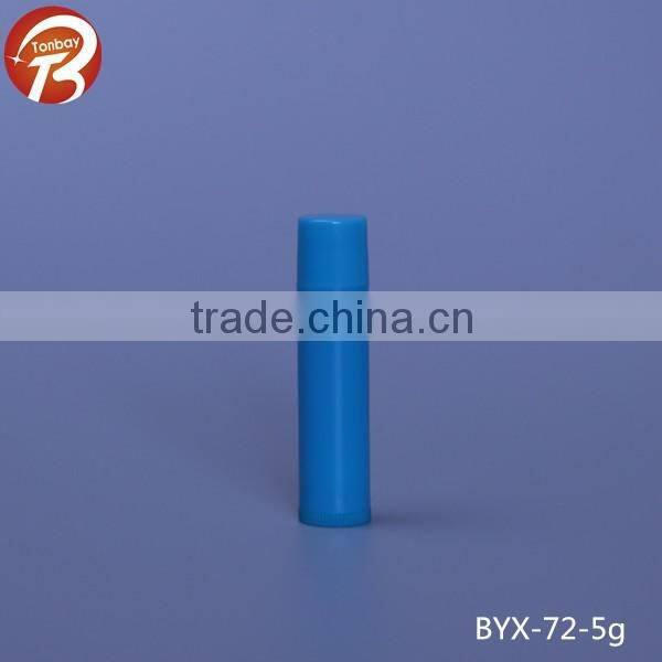 5g empty plastic lip gloss tube, lipstick tube