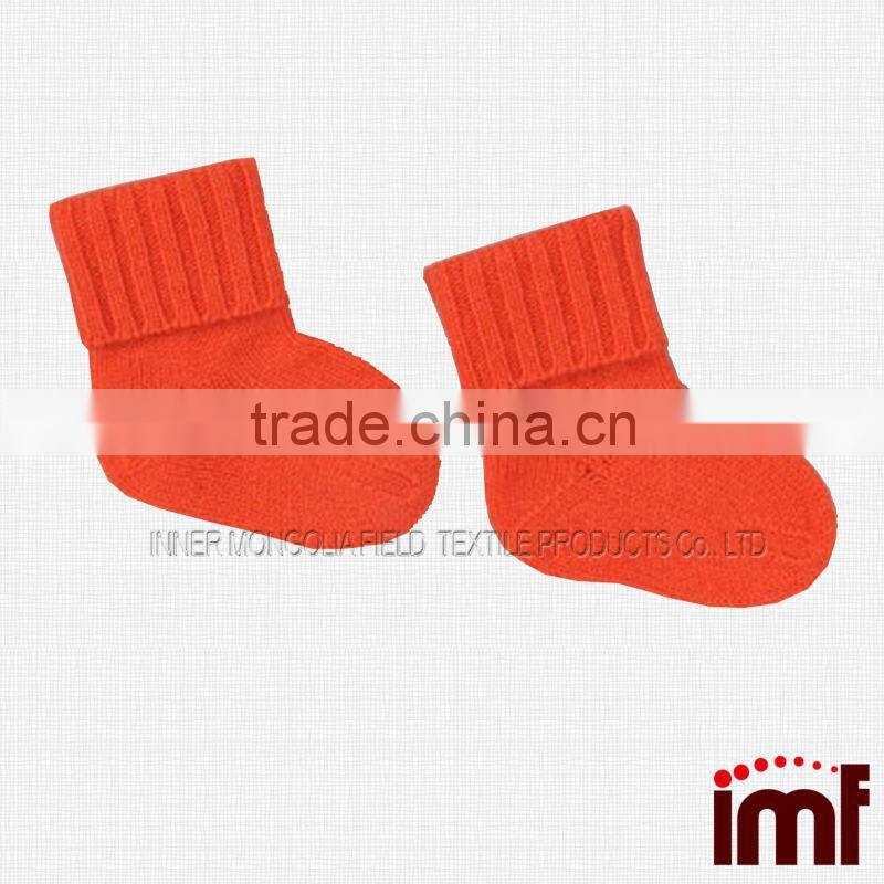 Newest Knitted Cashmere Baby Socks