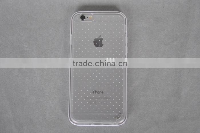 Factory price ! High quality soft TPU+hard PC case for iphone 6 4.7 inch