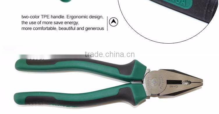 8'' industrial grade safety wire cutting twisting pliers plastic Handle Wire Stripper Plier