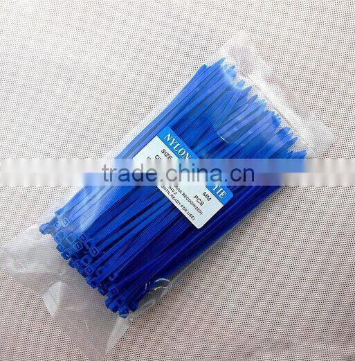 Factory Direct Sale 4*150mm Color Self-Locking Plastic Nylon 66 Cable Tie