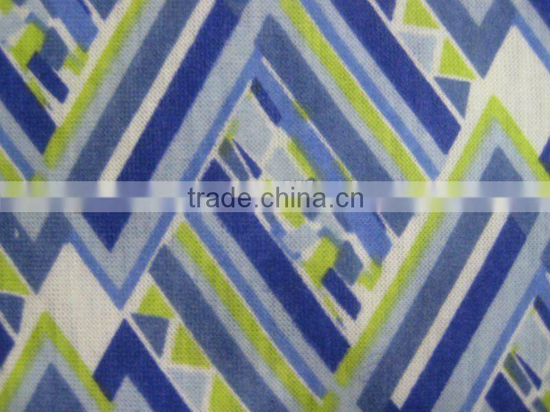 poly viscose knitted fabric printed single jersey