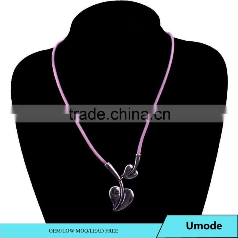 Catholic Heart Necklace,Double Heart Necklaces for Women,Silver Christian Necklace 2015
