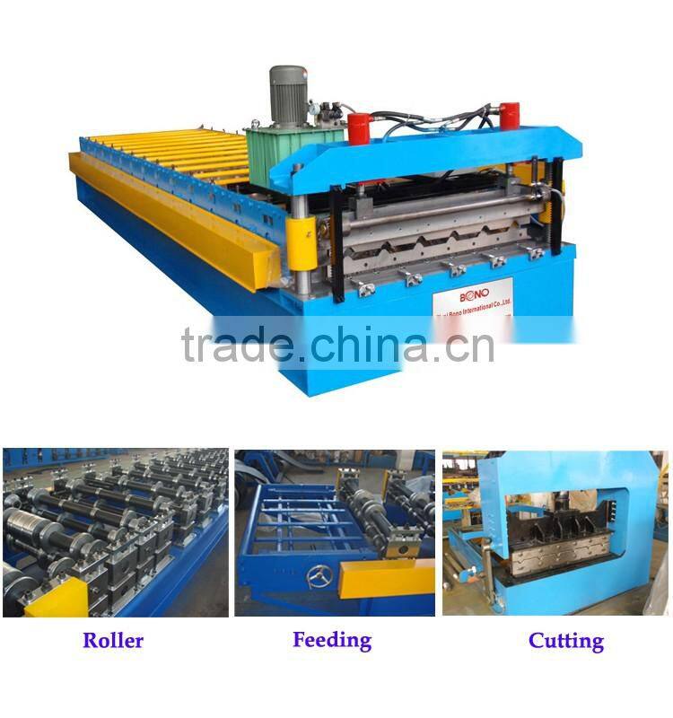 Auto Roofing Steel Sheet Panel Roll Forming Machinery