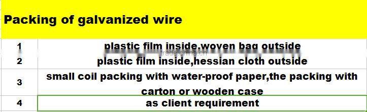 15years high quality galvanized wire factory/galvanized wire(factory)