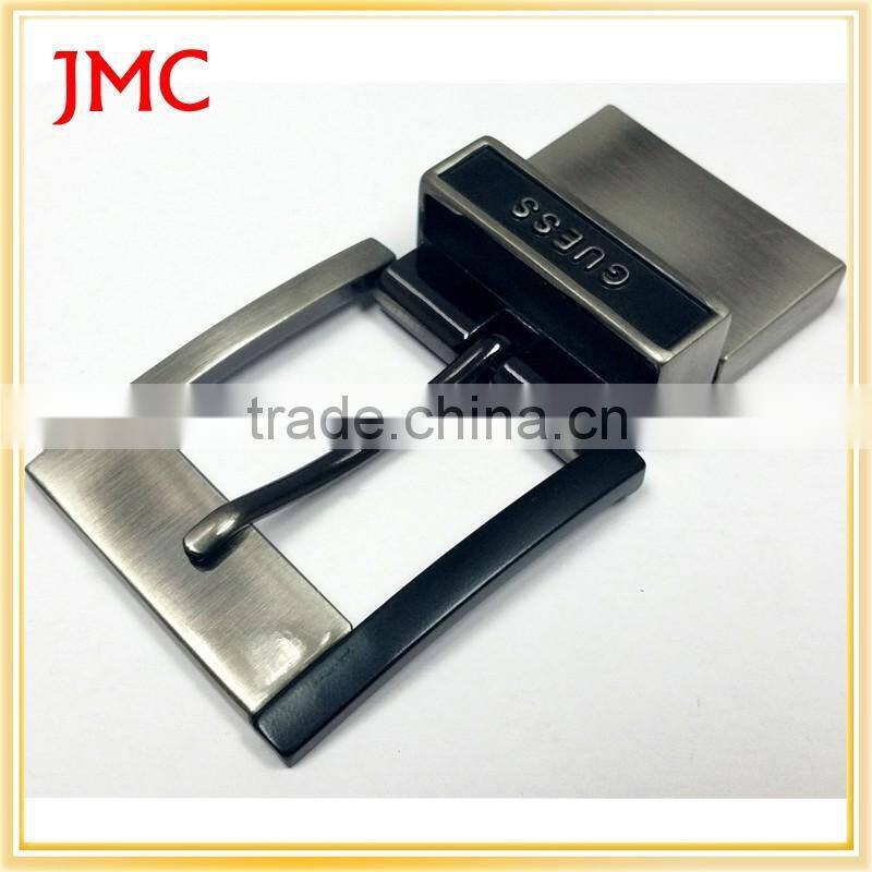 Zinc alloy gold initial belt buckles