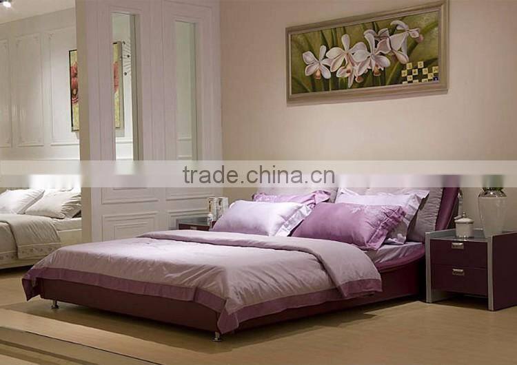 No Folded King Size Luxury Wooden Bed Frame