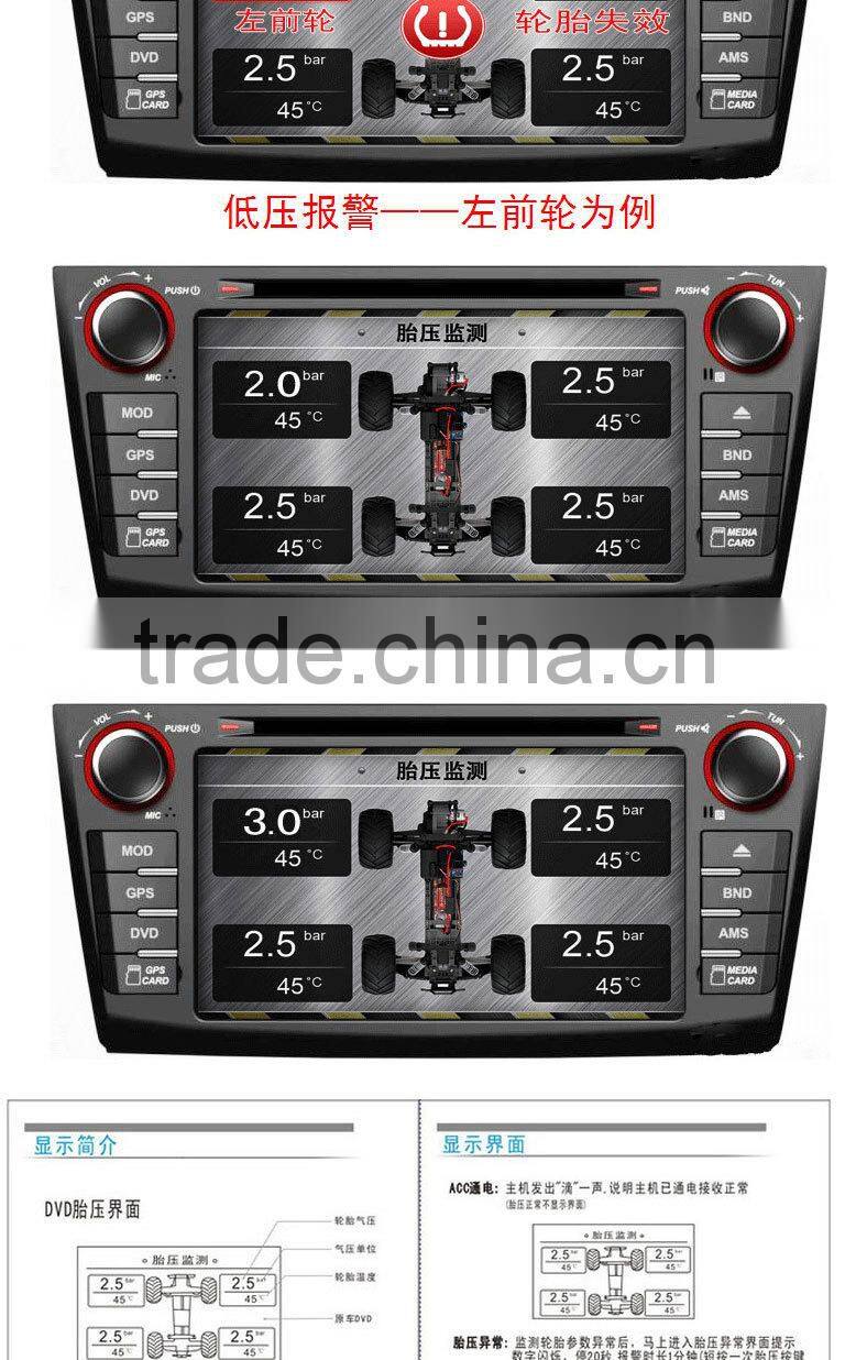 433Mhz wireless RF TPMS built-in type car tire pressure monitoring system