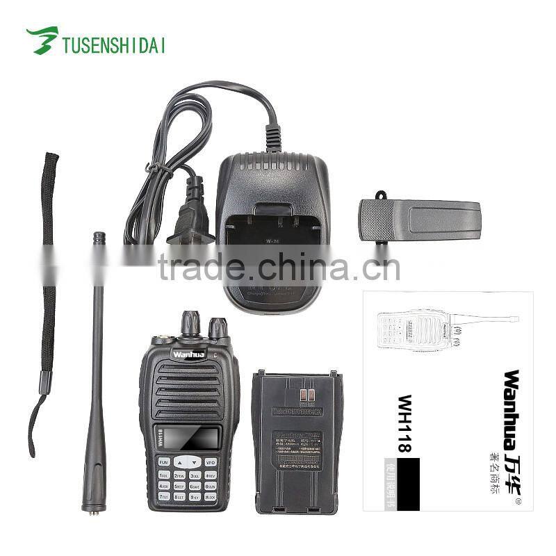 5W Walkie Talkie FM Radio Two way Radio Ham Transceiver Professional Interphone With CTCSS/DCS