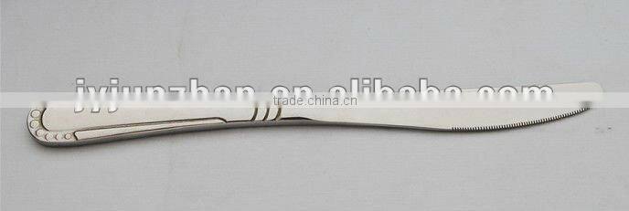 Stainless Steel steak Knife with 3.0mm thickness and high quality mirror polishing