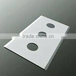three hole carbide blade