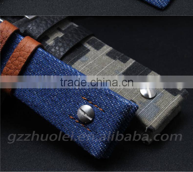 Hotsale fashion 24mm 28mm nato fabric watch strap
