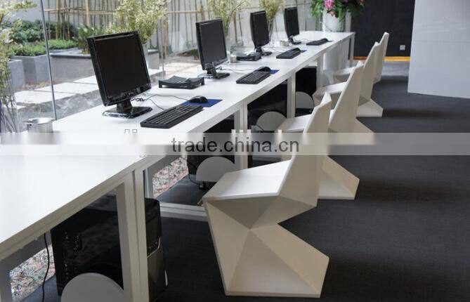 FRP Fiberglass S-type diamond chair