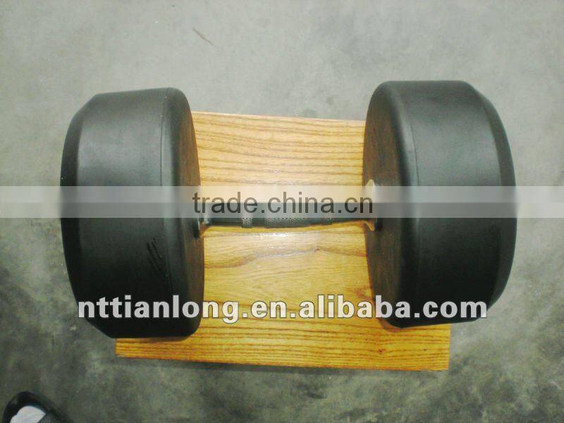 high quality rubber hex dumbbells