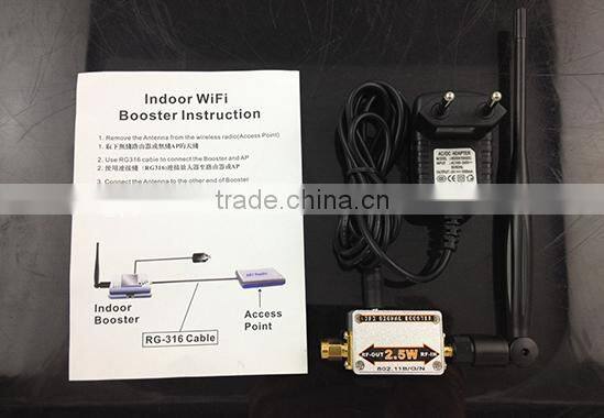 34dbm wifi booster 2.5w indoor wifi repeater for mobile computer