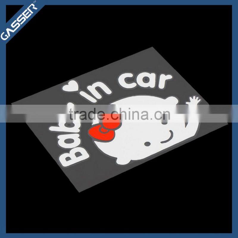 2016 custom car decoration logo sticker for car new design