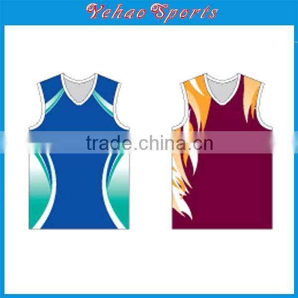 best quality sublimated rugby jersey AFL uniform