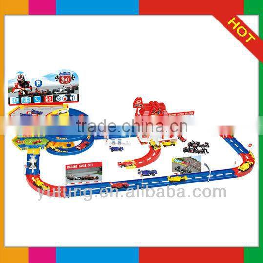 Pull back police car game/car toys