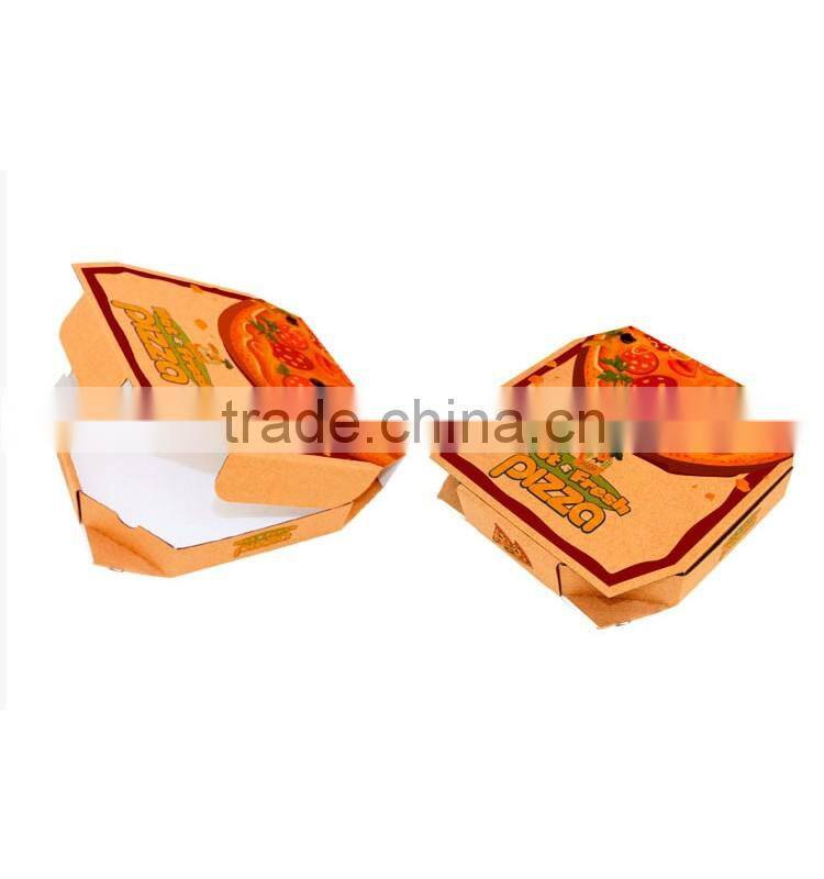 folding high quality china custom strong cartonbox durable pizza boxes