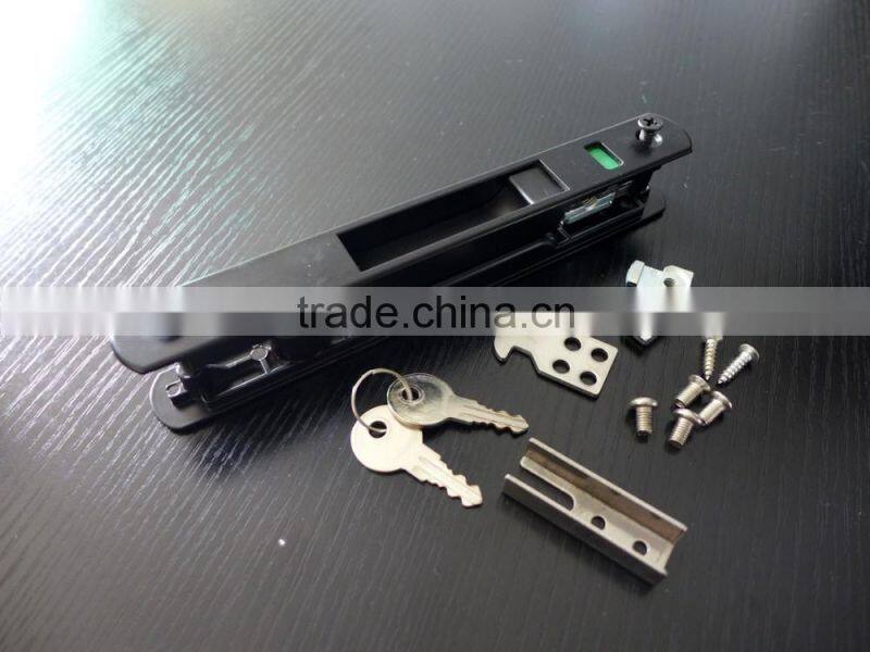 Aluminium Sliding Window and Door lock with key, UPVC profile window materials