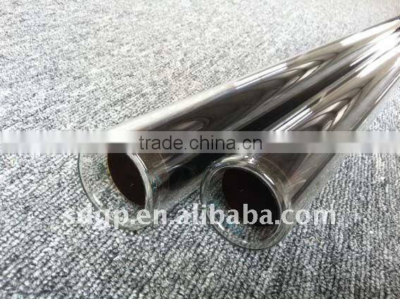 High efficiency three targets solar vacuum tube