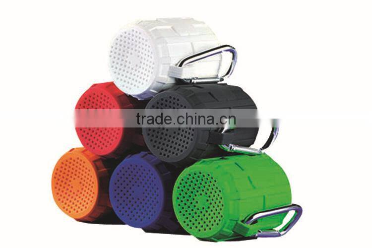 Portable Wireless Music Mini Bluetooth Speaker with Metal Keychain for laptops,Accept OEM/ODM