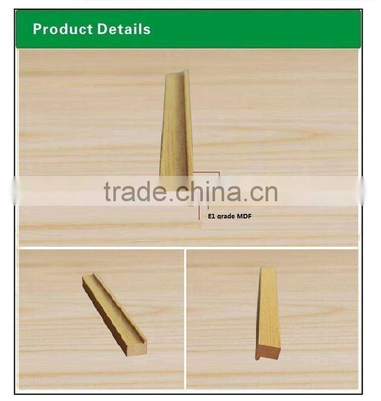 wood picture frame moulding for making picture frames