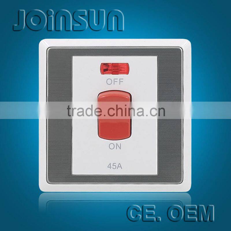 45A push button switch for kitchen hood