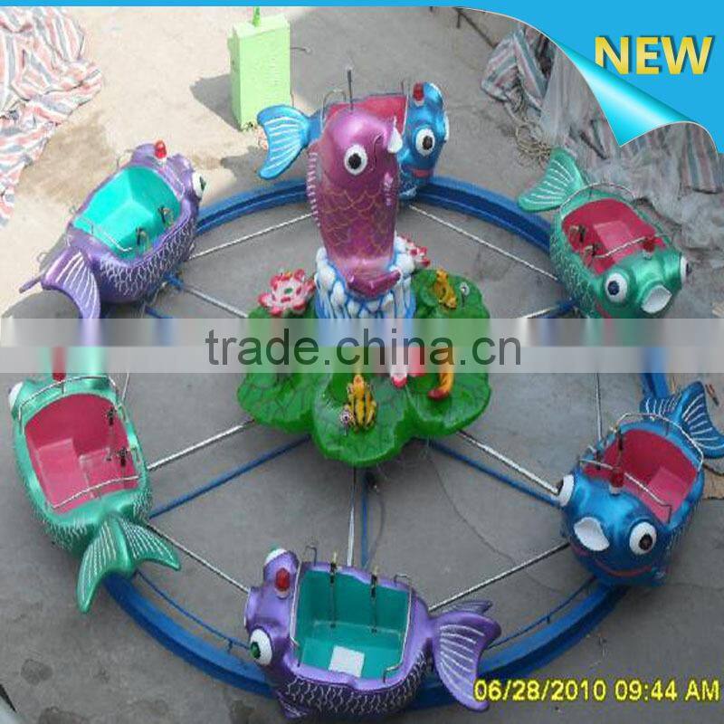 Hot Sale Amusement Rides,Rotating Fish Ride Carps Jumping Over The Dragon door For Kids