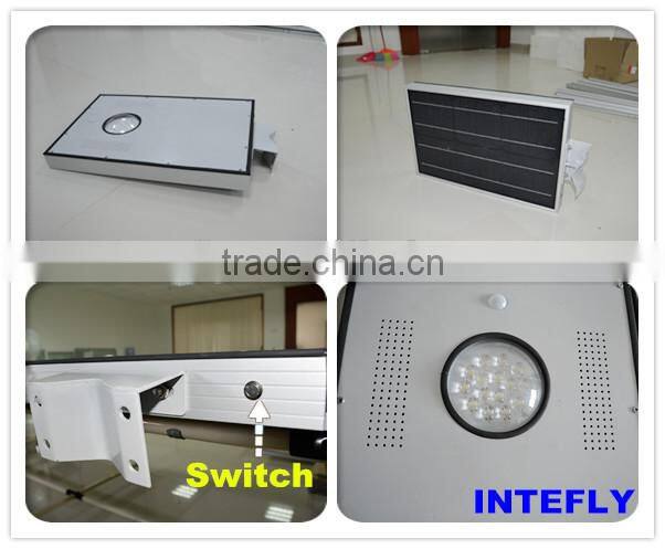 china supplier 4m Led led solar street light all in one