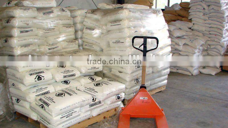 corrugated pipe white