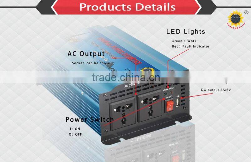 Hot selling 1500w power inverter 12v , modified sine wave power inverter,DC TO AC