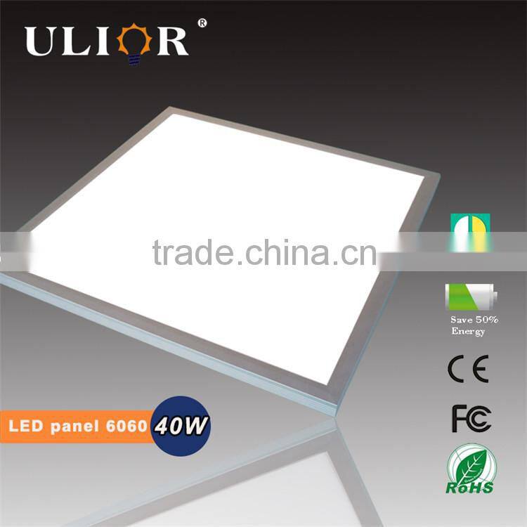 Ulior Front Lighting & Ceiling Mounted Led Panel Light With CE RoHS Certification & 3 Years Warranty