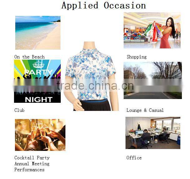 Printing Crop Top Adult Sexy Clothes, Cheap Garments