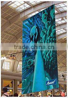 Printable fabric polyester for hanging up banners